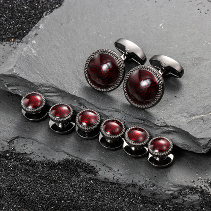 HAWSON Cufflinks and Studs Sets for Men