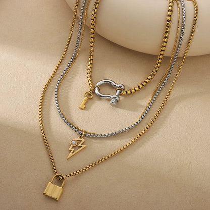 Detachable Layered Necklace Set | Multi-Strand