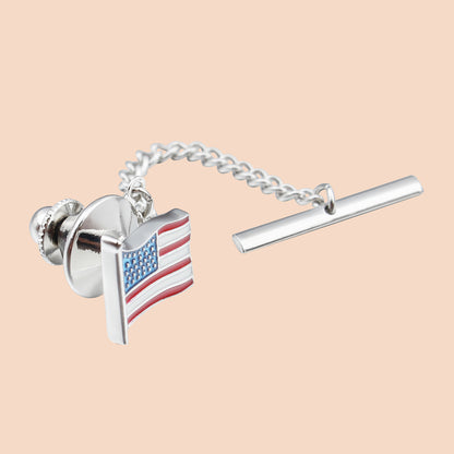 HAWSON American Flag Tie Tack