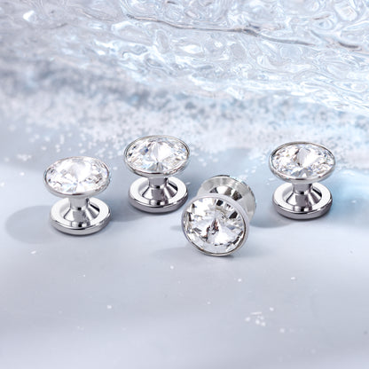 HAWSON Swarovski Crystal Cufflinks and Studs Set