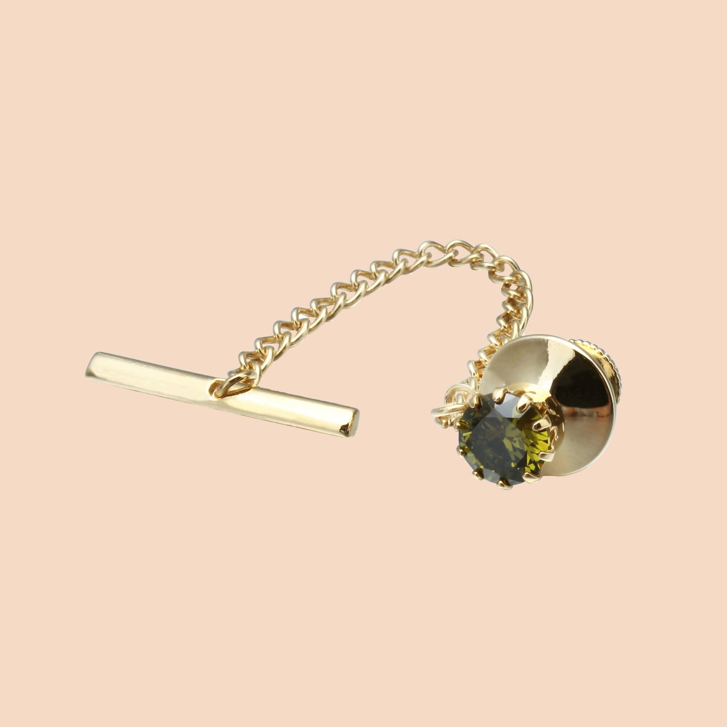 HAWSON Crystal Tie Tack for Men