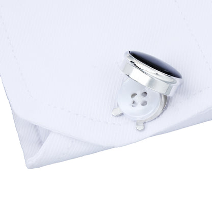 HAWSON Button Cover Cufflinks for Men