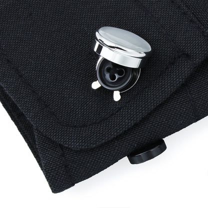 HAWSON Button Cover Cufflinks for Men