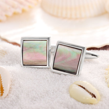 HAWSON Elegnat Gray Mother of Pearl Cufflinks