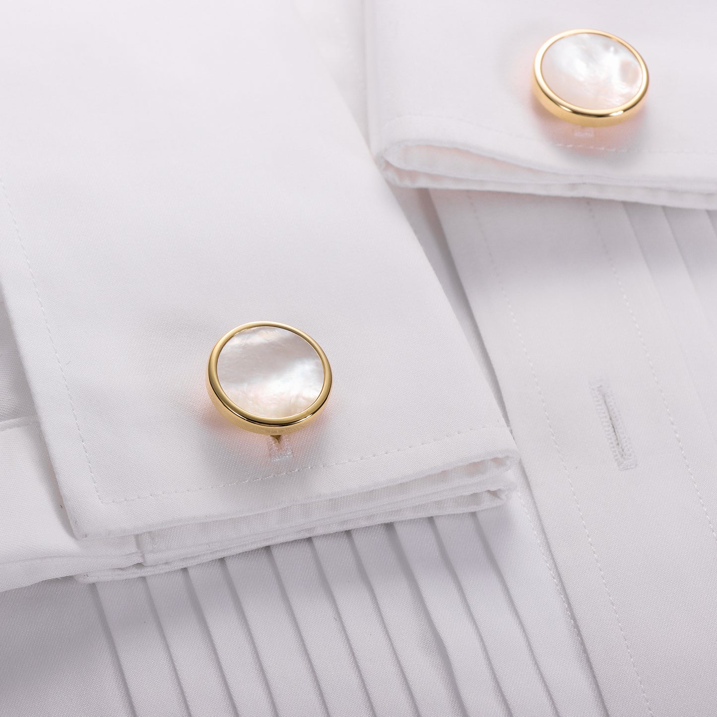 HAWSON  Elegant Stone Cufflinks and Studs Set for Men