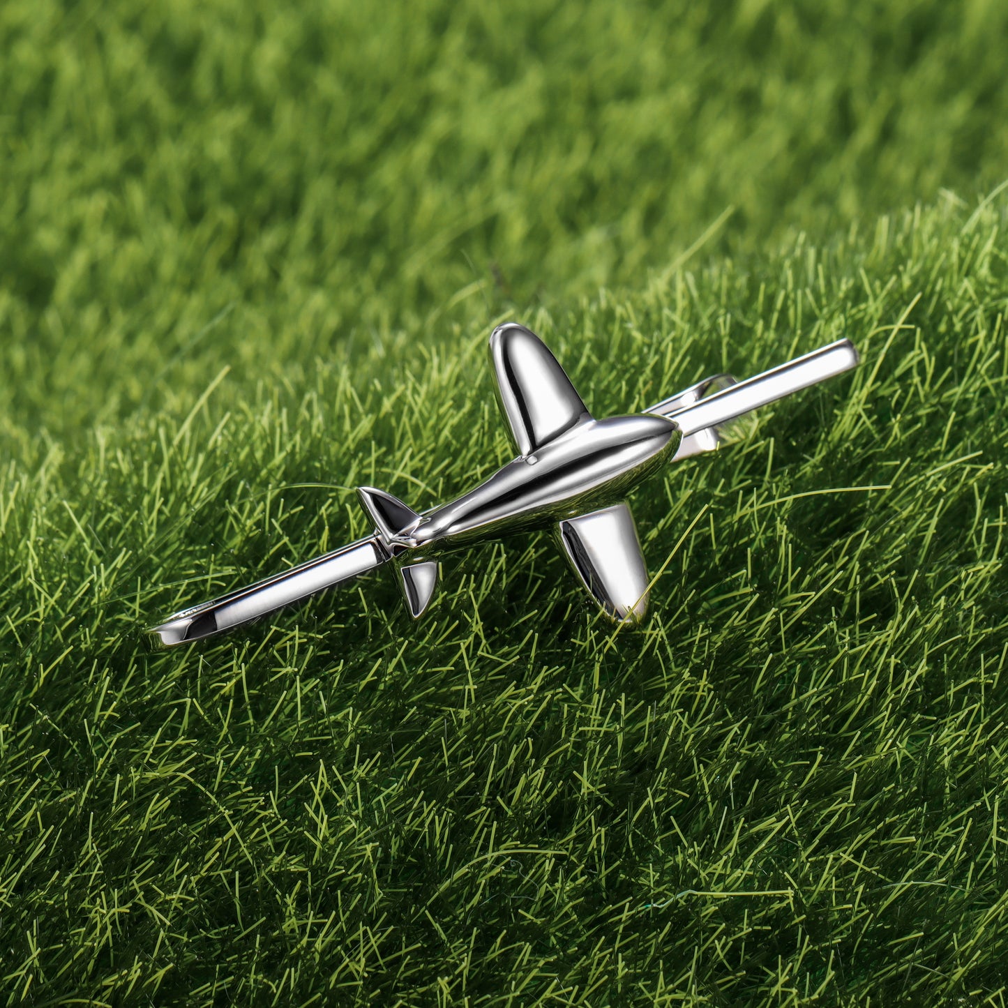 HAWSON 2 inch Novelty Airplane Tie Clip for Men