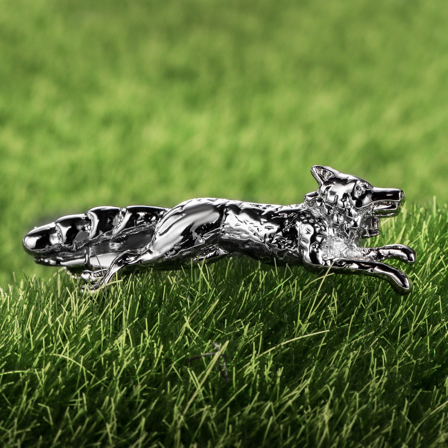 HAWSON 2 inch Novelty Fox Tie Clip for Men