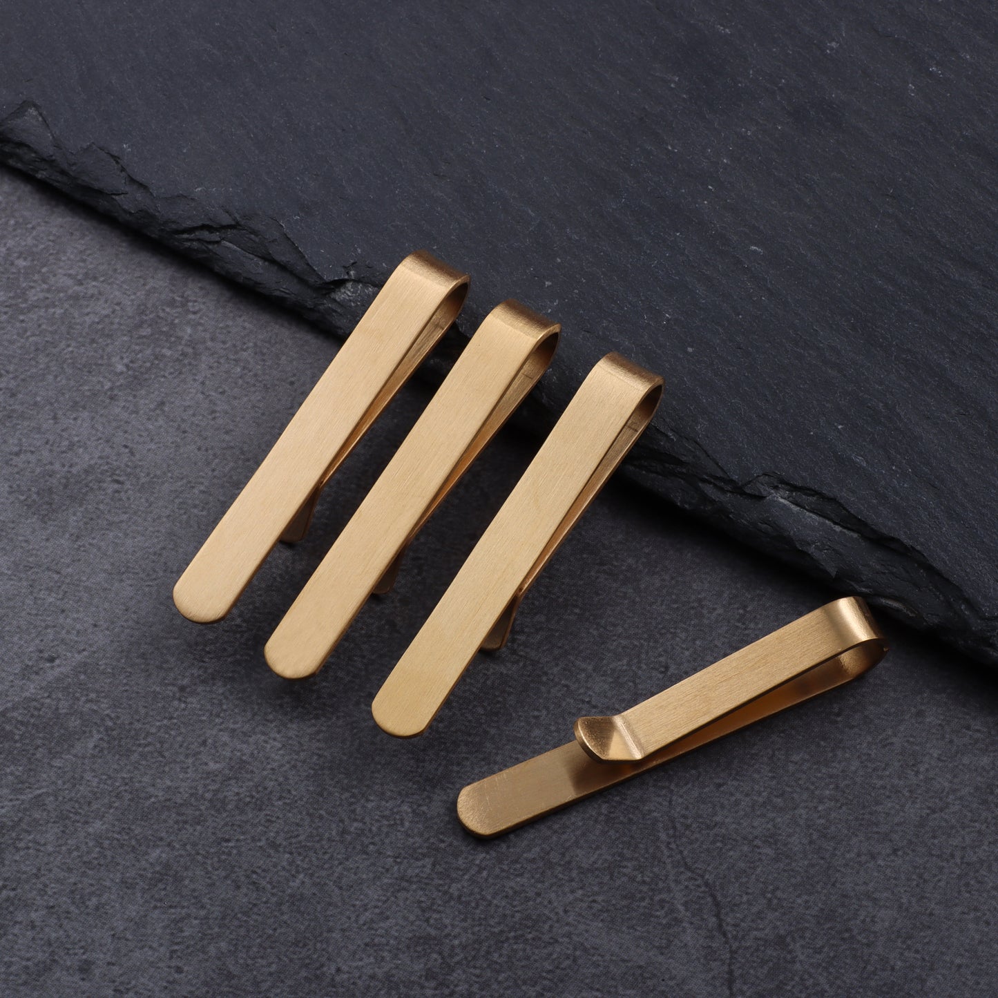 HAWSON 2 Inch Tie Clip Sets  for Men