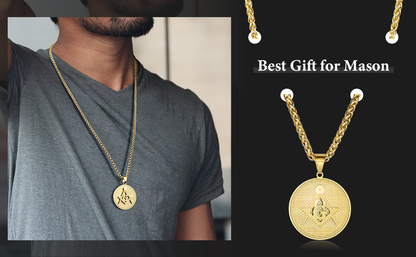 Masonic Gold Pendant Necklace is best gift