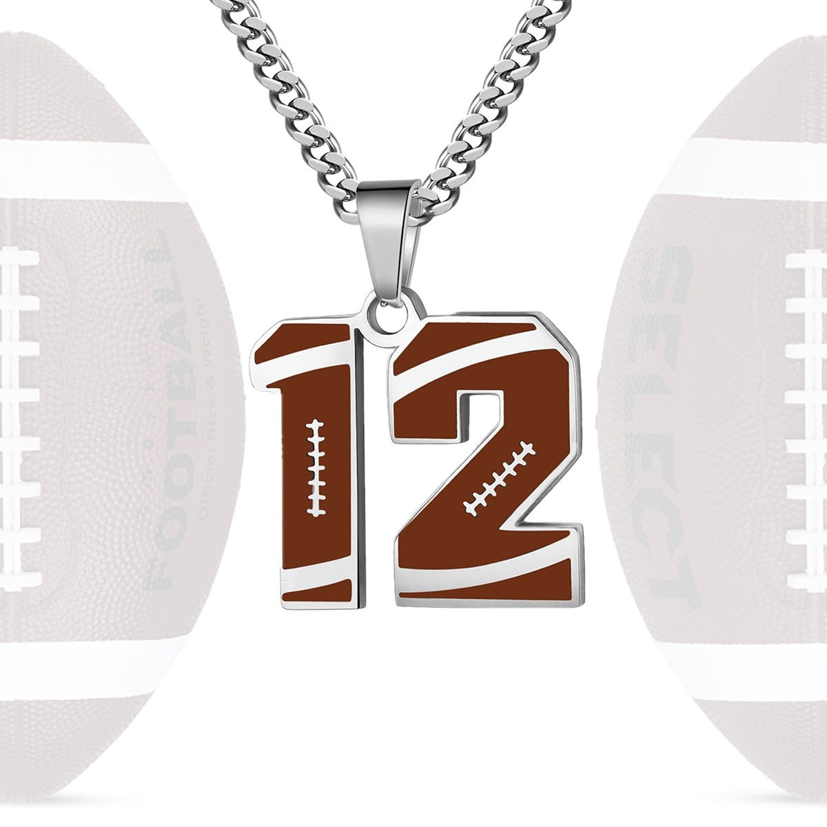 Personalized Baseball Number Necklace 0–99 | HAWSON