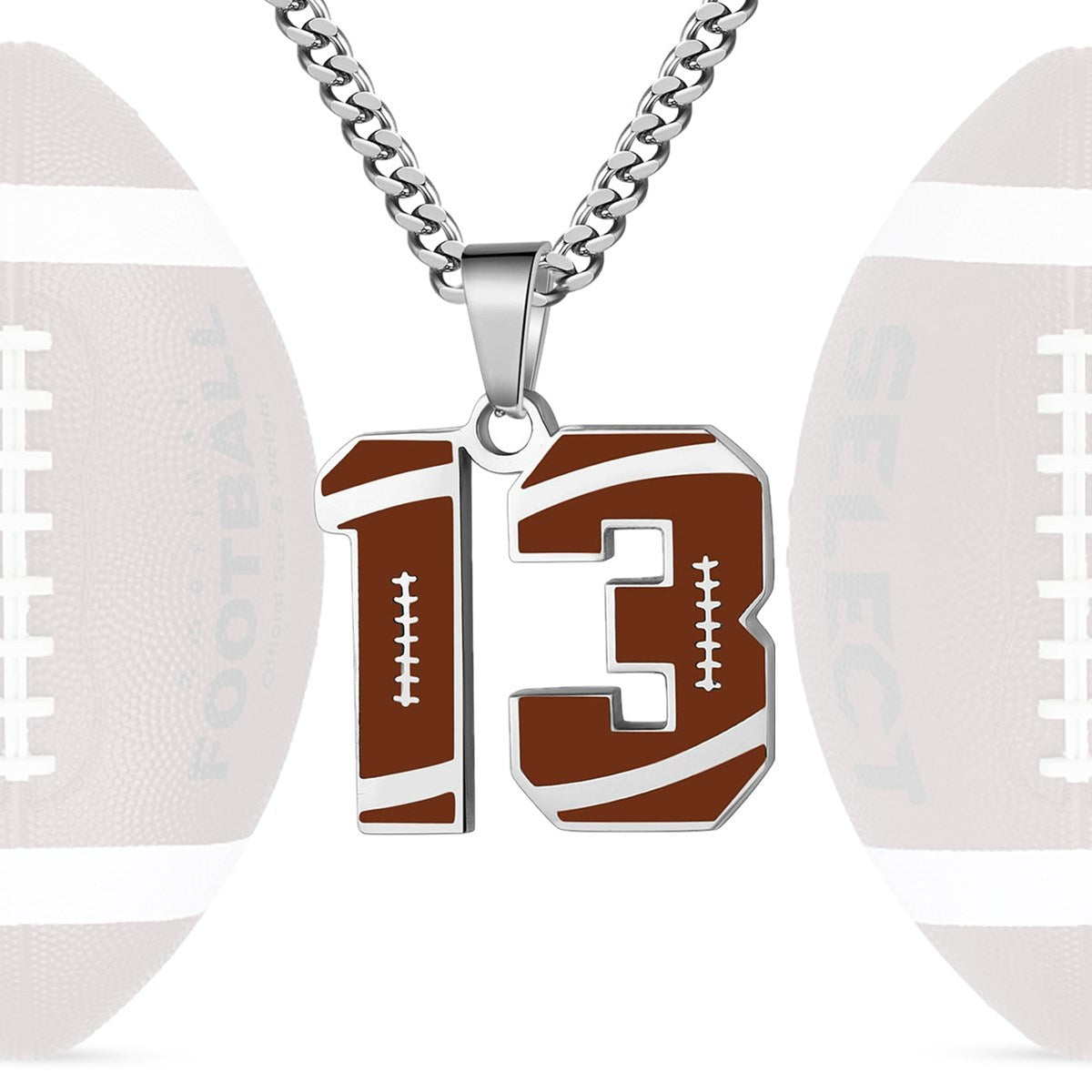 Personalized Baseball Number Necklace 0–99 | HAWSON