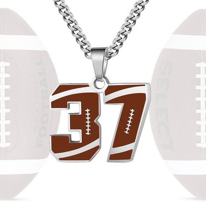 Personalized Baseball Number Necklace 0–99 | HAWSON