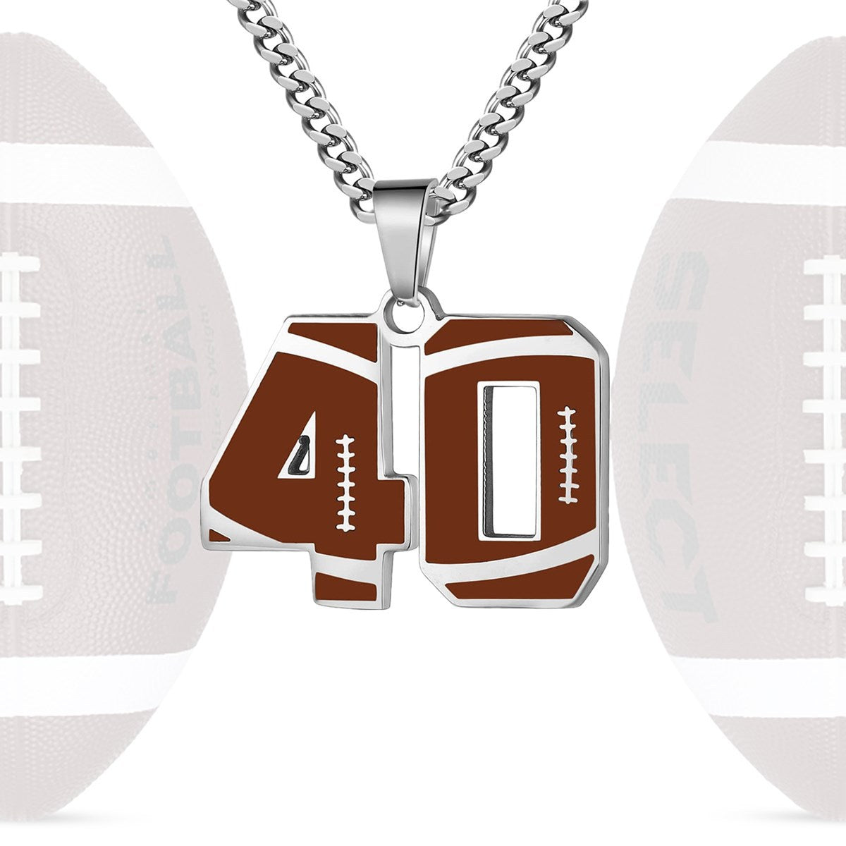 Personalized Baseball Number Necklace 0–99 | HAWSON