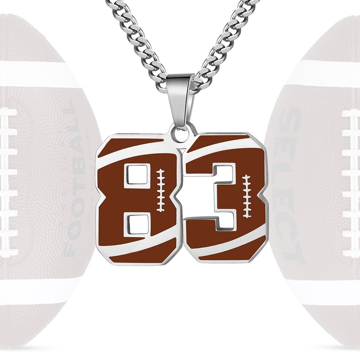 Personalized Baseball Number Necklace 0–99 | HAWSON