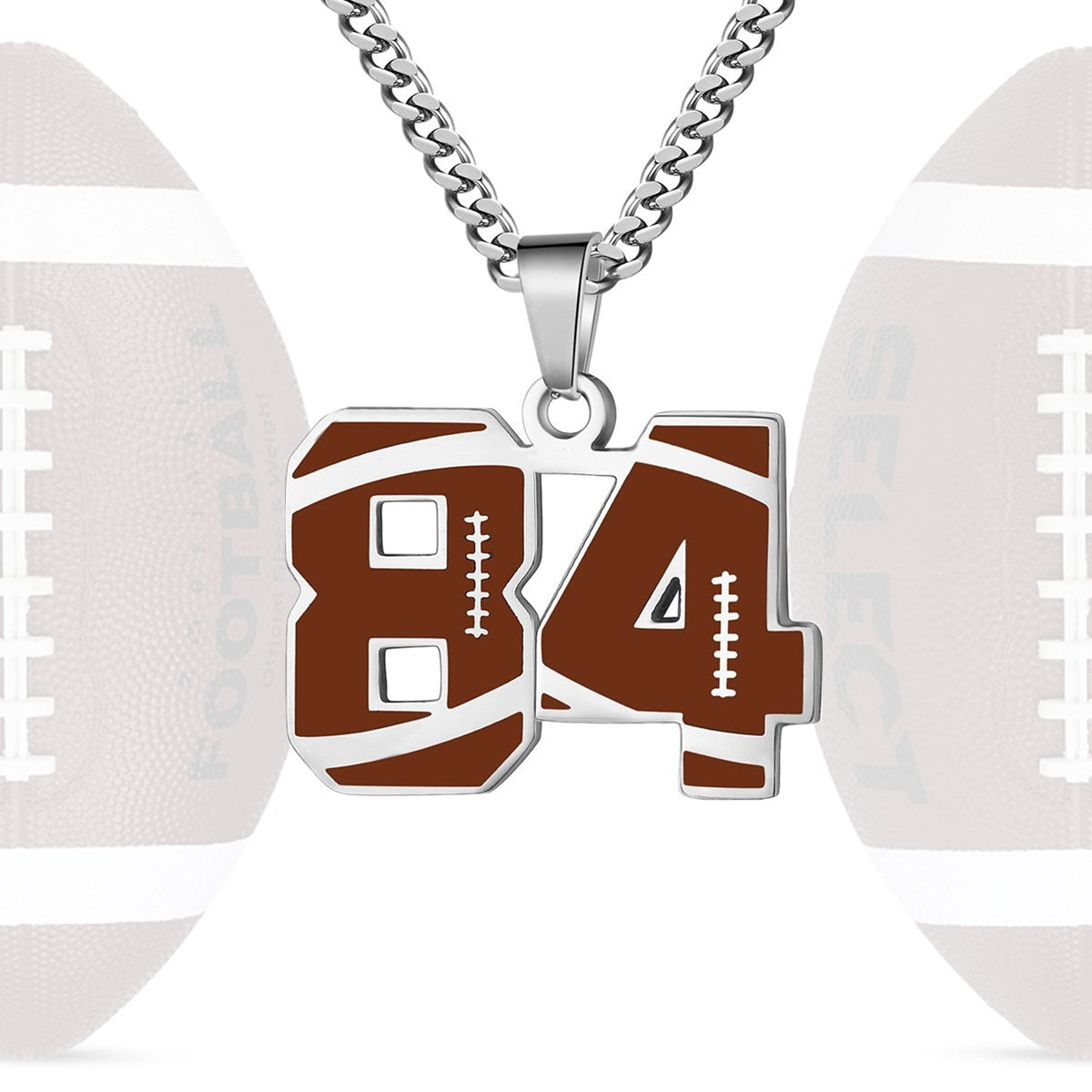 Personalized Baseball Number Necklace 0–99 | HAWSON