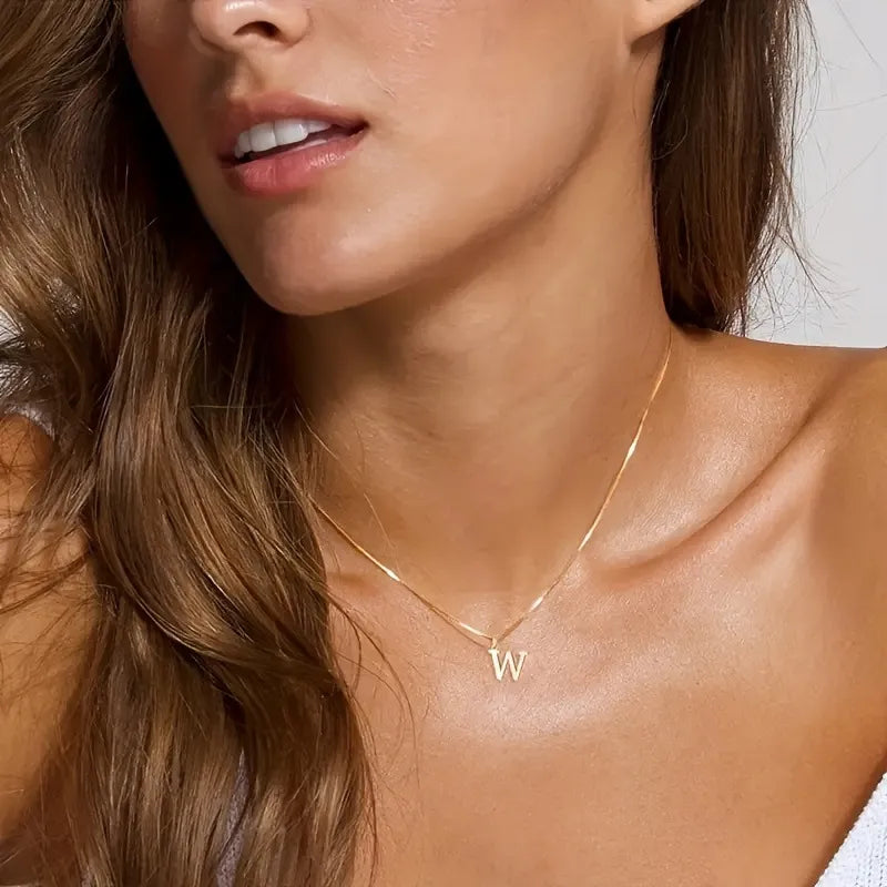 Wholesale A-Z Pendant Necklace | MOQ 10