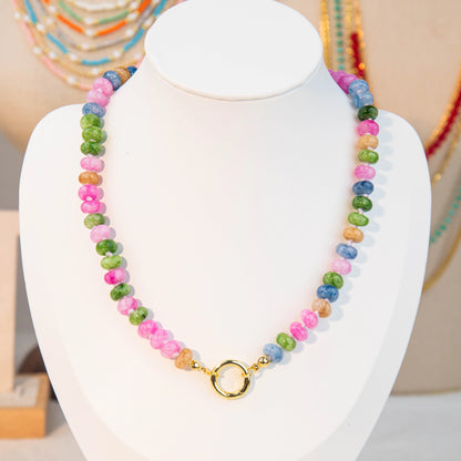 Wholesale 4Pcs Colorful Beaded Layered Necklace Set | MOQ 1 | Hawson