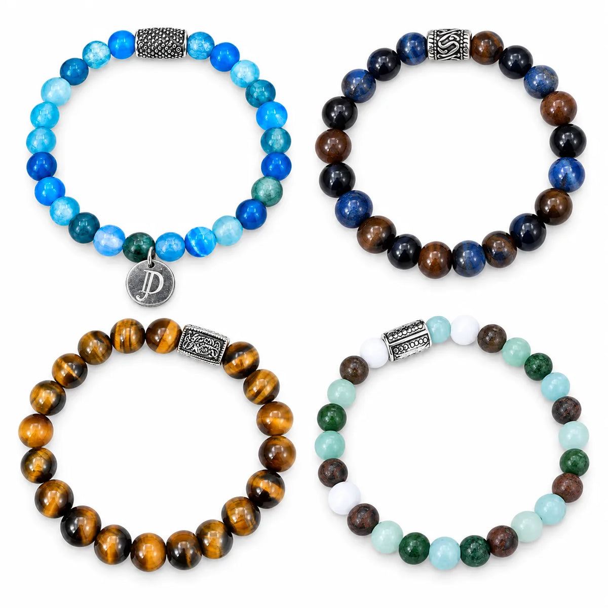Wholesale 4Pcs Natural Stone Bracelets | MOQ 1 | Hawson