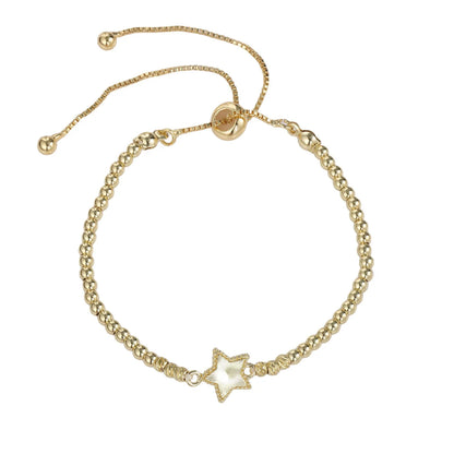 Wholesale 6-Piece Gold Beaded Bracelet Set | MOQ 1 | HAWSON
