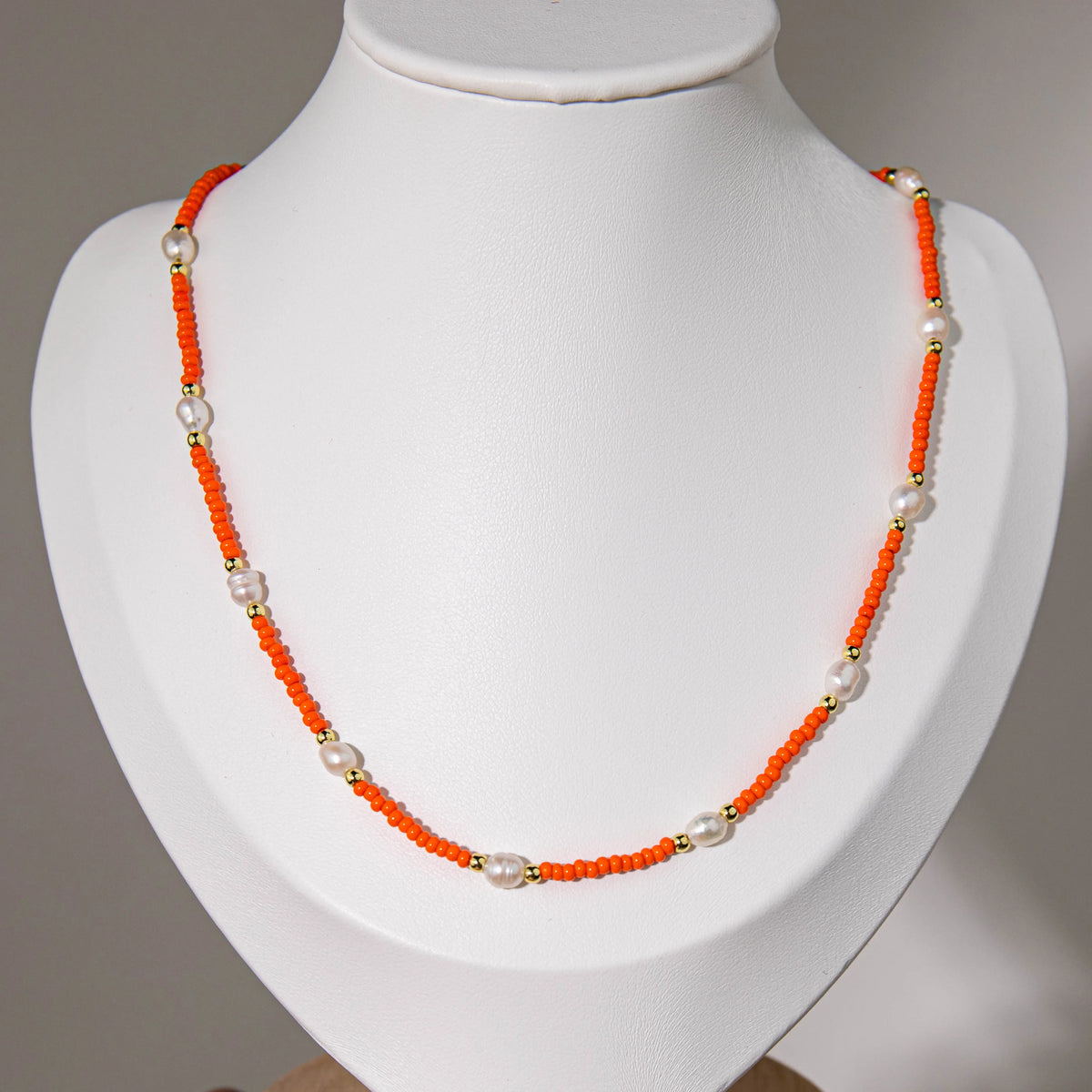 Wholesale 8Pcs Mixed Seed Bead & Pearl Layered Necklace Set | Hawson