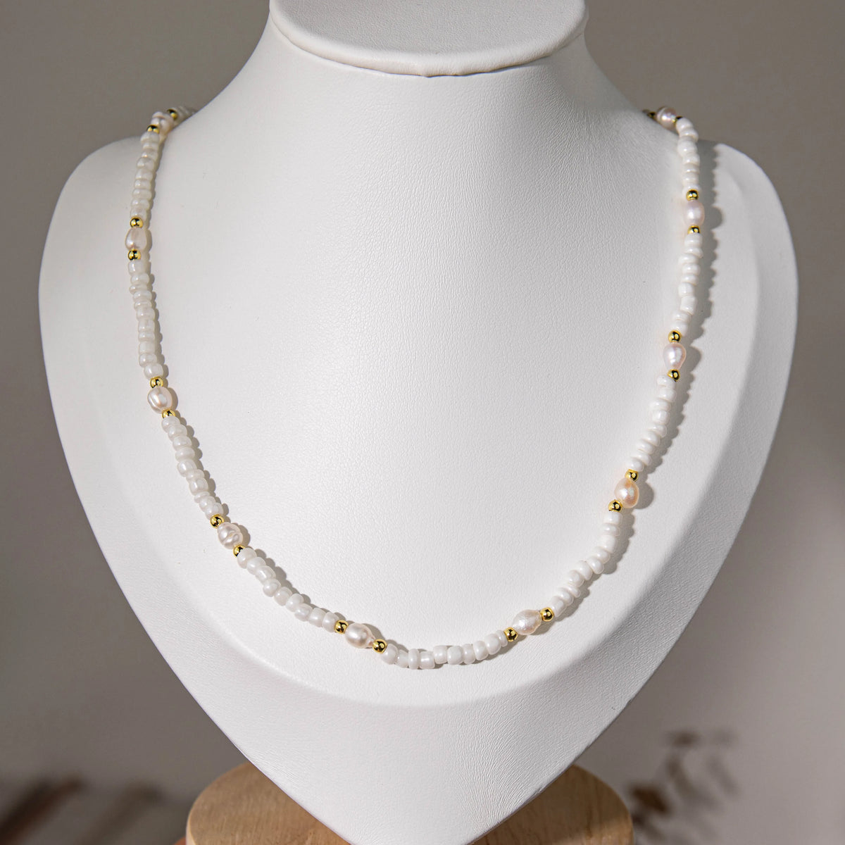 Wholesale 8Pcs Mixed Seed Bead & Pearl Layered Necklace Set | Hawson