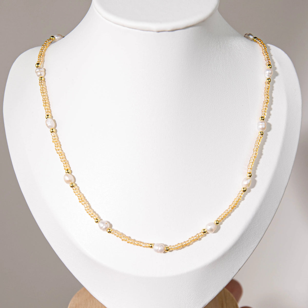 Wholesale 8Pcs Mixed Seed Bead & Pearl Layered Necklace Set | Hawson