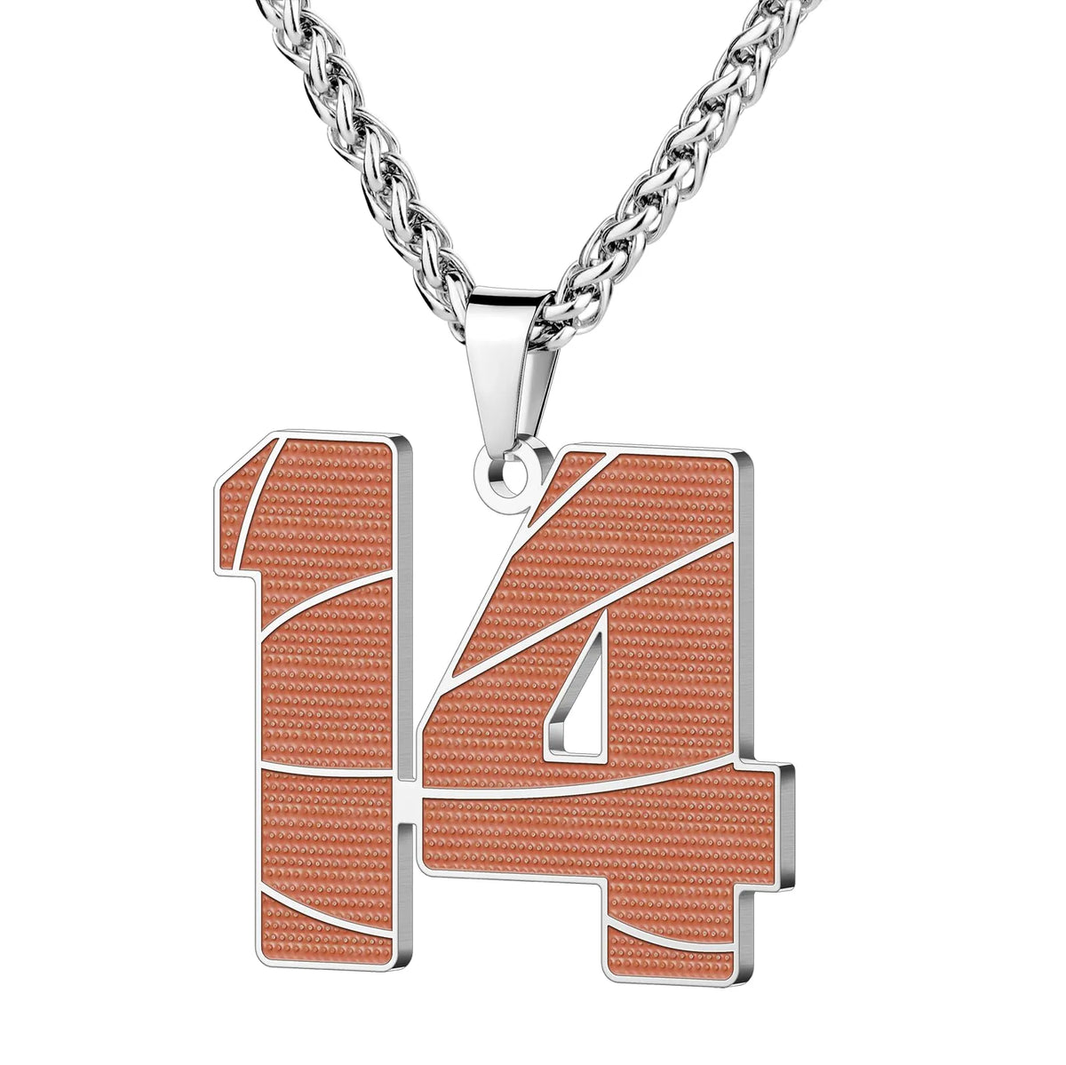 Wholesale Basketball Number Necklace | 0-99 | MOQ6 | HAWSON