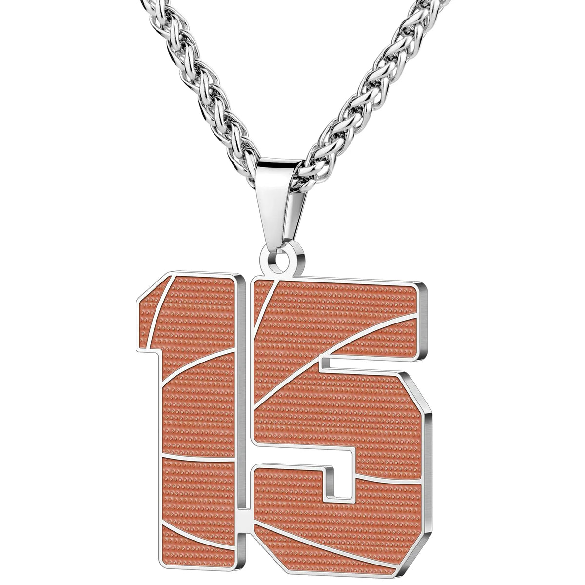 Wholesale Basketball Number Necklace | 0-99 | MOQ6 | HAWSON