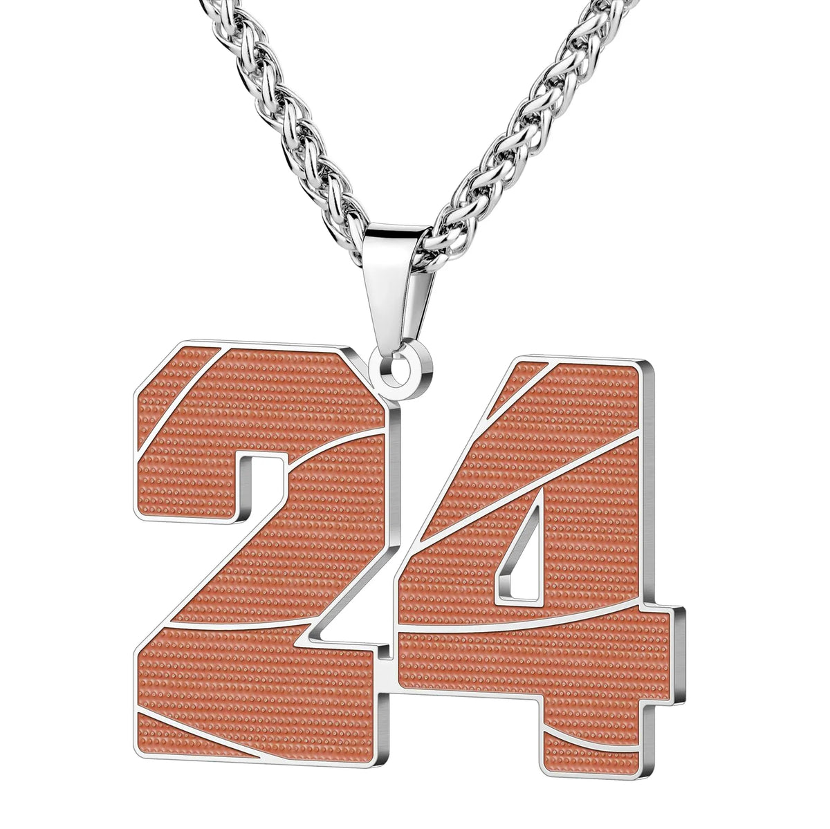 Wholesale Basketball Number Necklace | 0-99 | MOQ6 | HAWSON