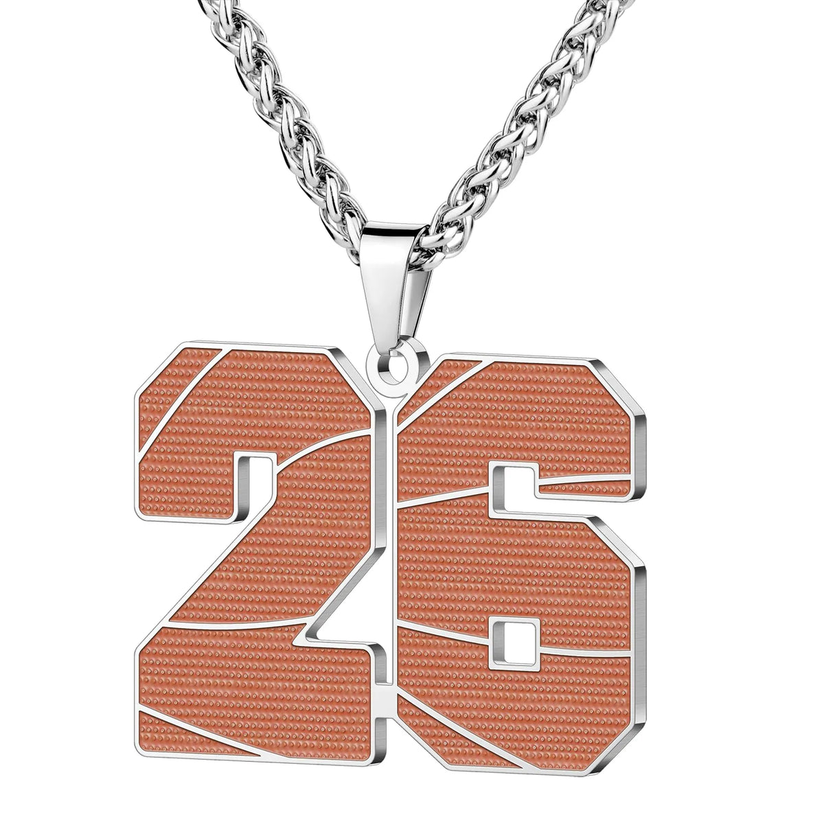 Wholesale Basketball Number Necklace | 0-99 | MOQ6 | HAWSON