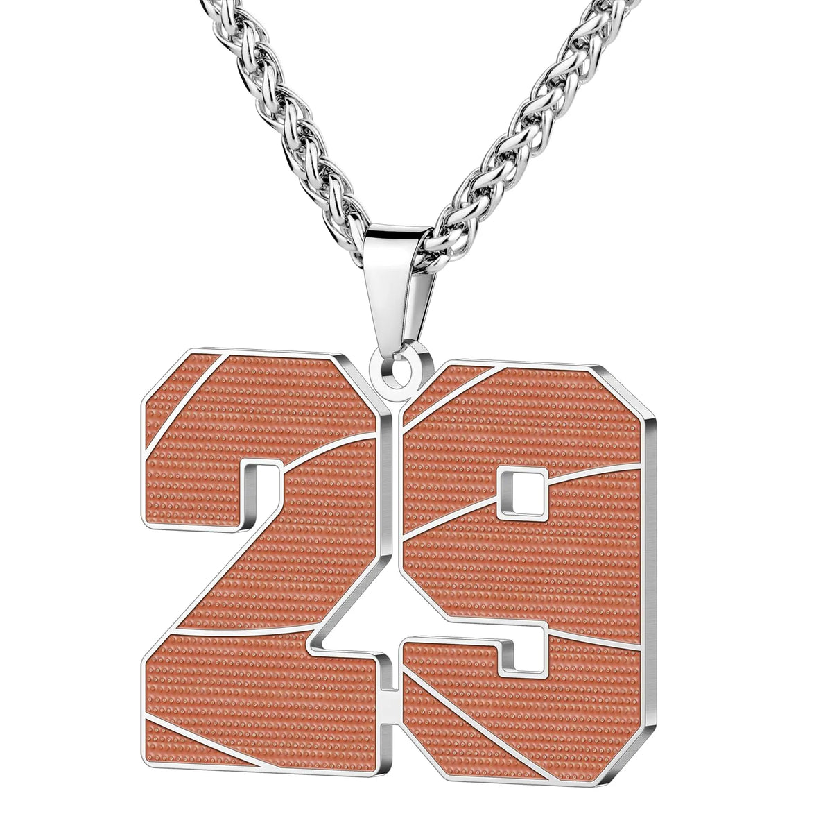 Wholesale Basketball Number Necklace | 0-99 | MOQ6 | HAWSON