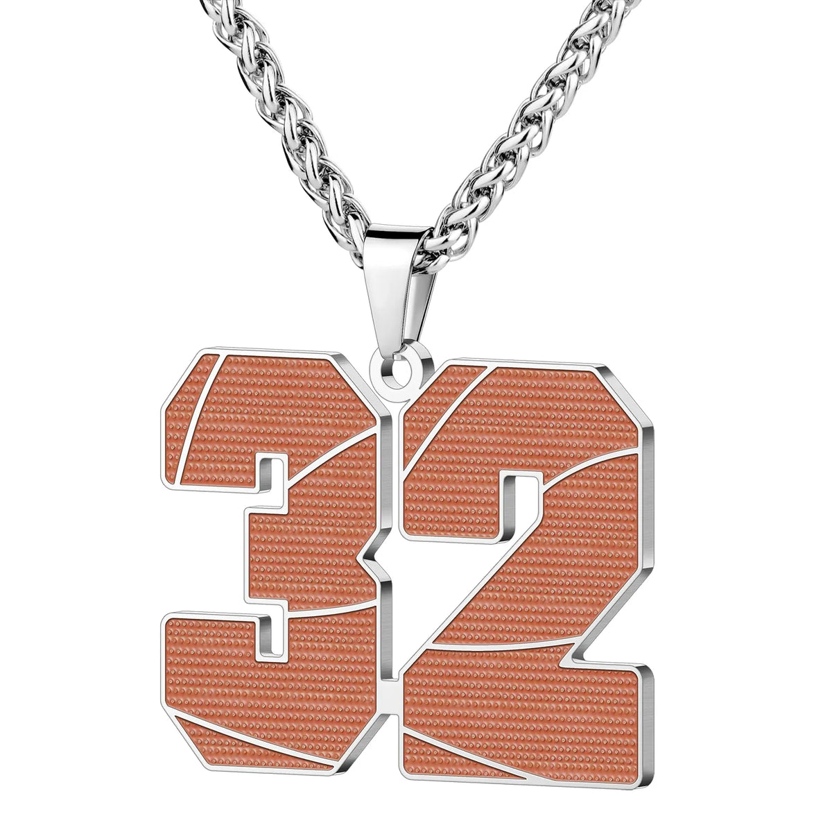 Wholesale Basketball Number Necklace | 0-99 | MOQ6 | HAWSON