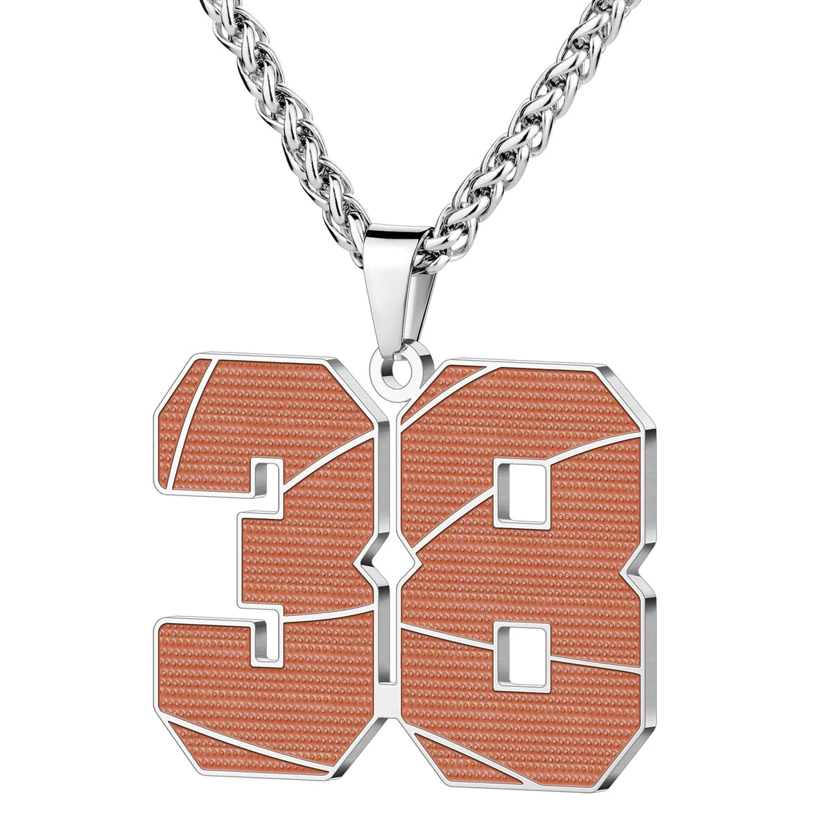 Wholesale Basketball Number Necklace | 0-99 | MOQ6 | HAWSON