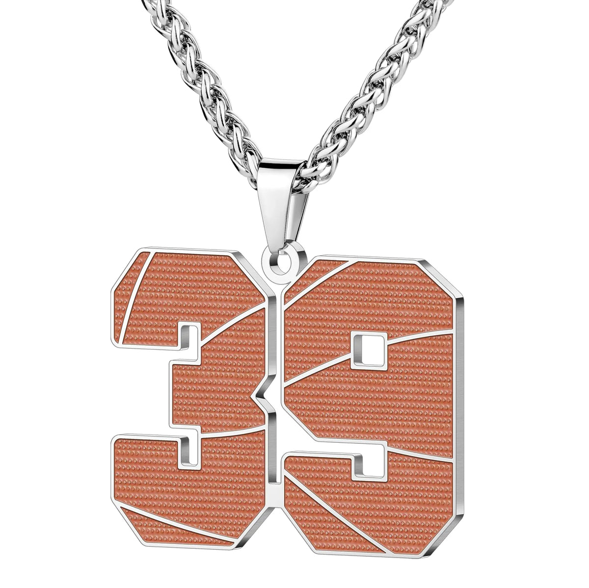 Wholesale Basketball Number Necklace | 0-99 | MOQ6 | HAWSON