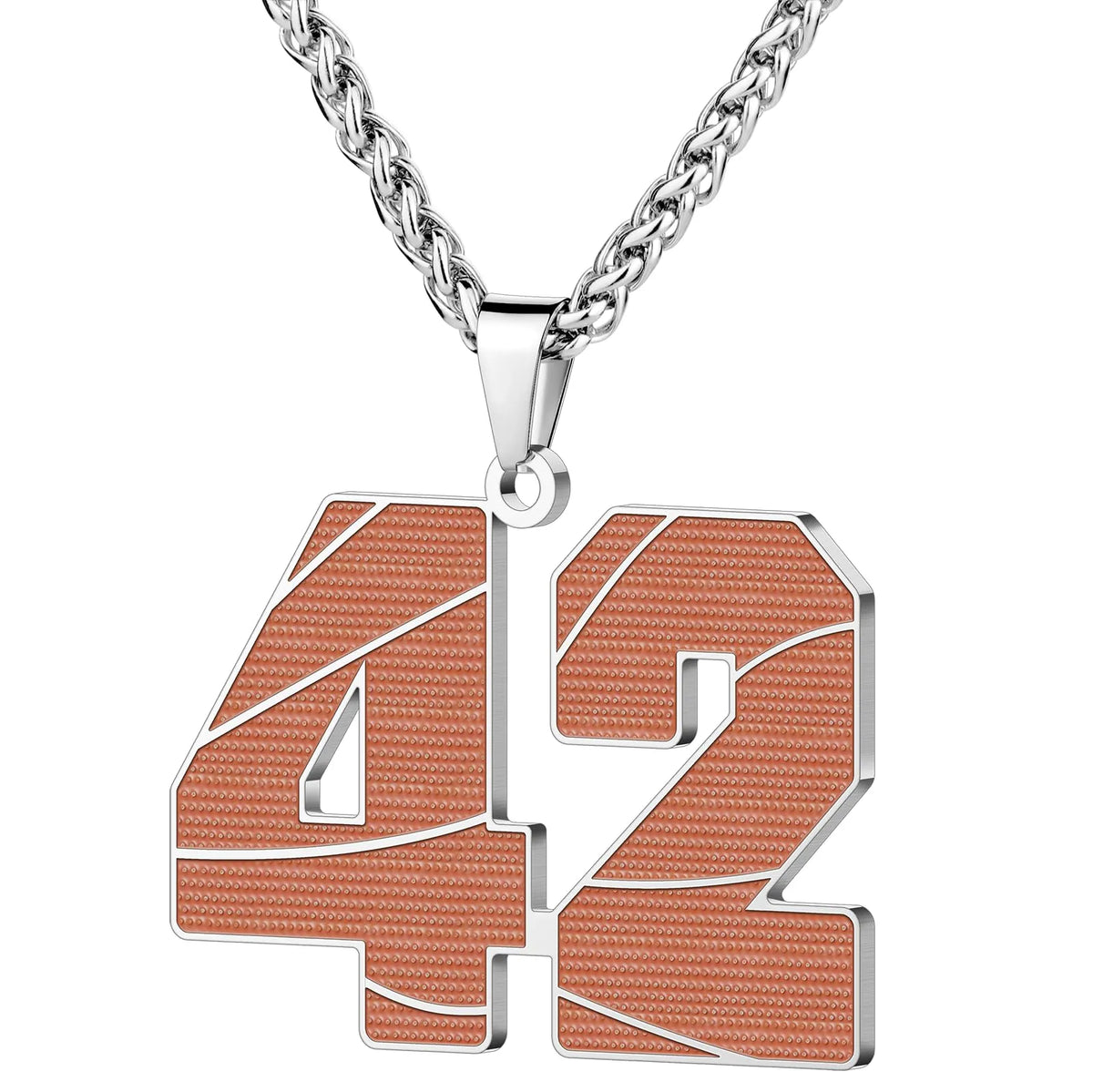 Wholesale Basketball Number Necklace | 0-99 | MOQ6 | HAWSON