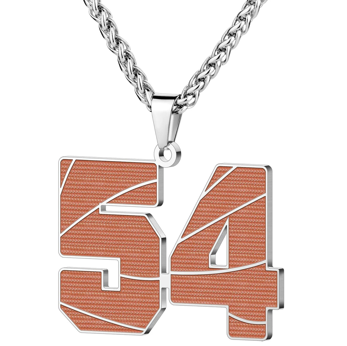 Wholesale Basketball Number Necklace | 0-99 | MOQ6 | HAWSON