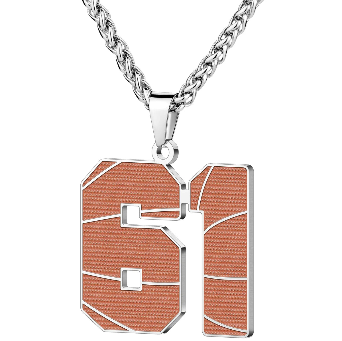 Wholesale Basketball Number Necklace | 0-99 | MOQ6 | HAWSON
