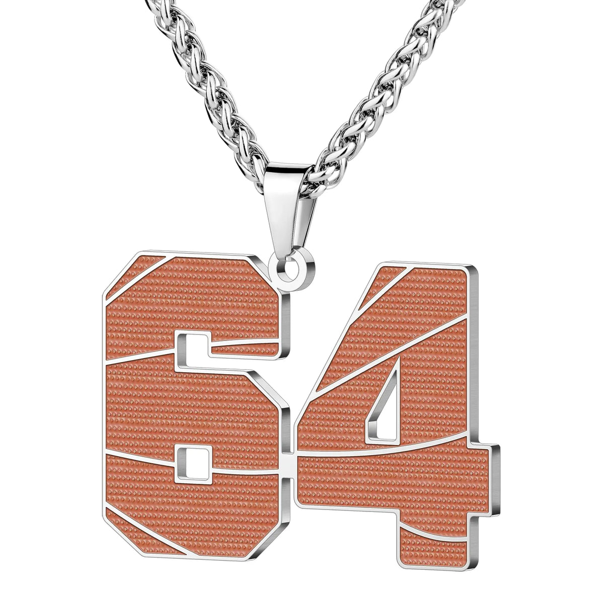 Wholesale Basketball Number Necklace | 0-99 | MOQ6 | HAWSON