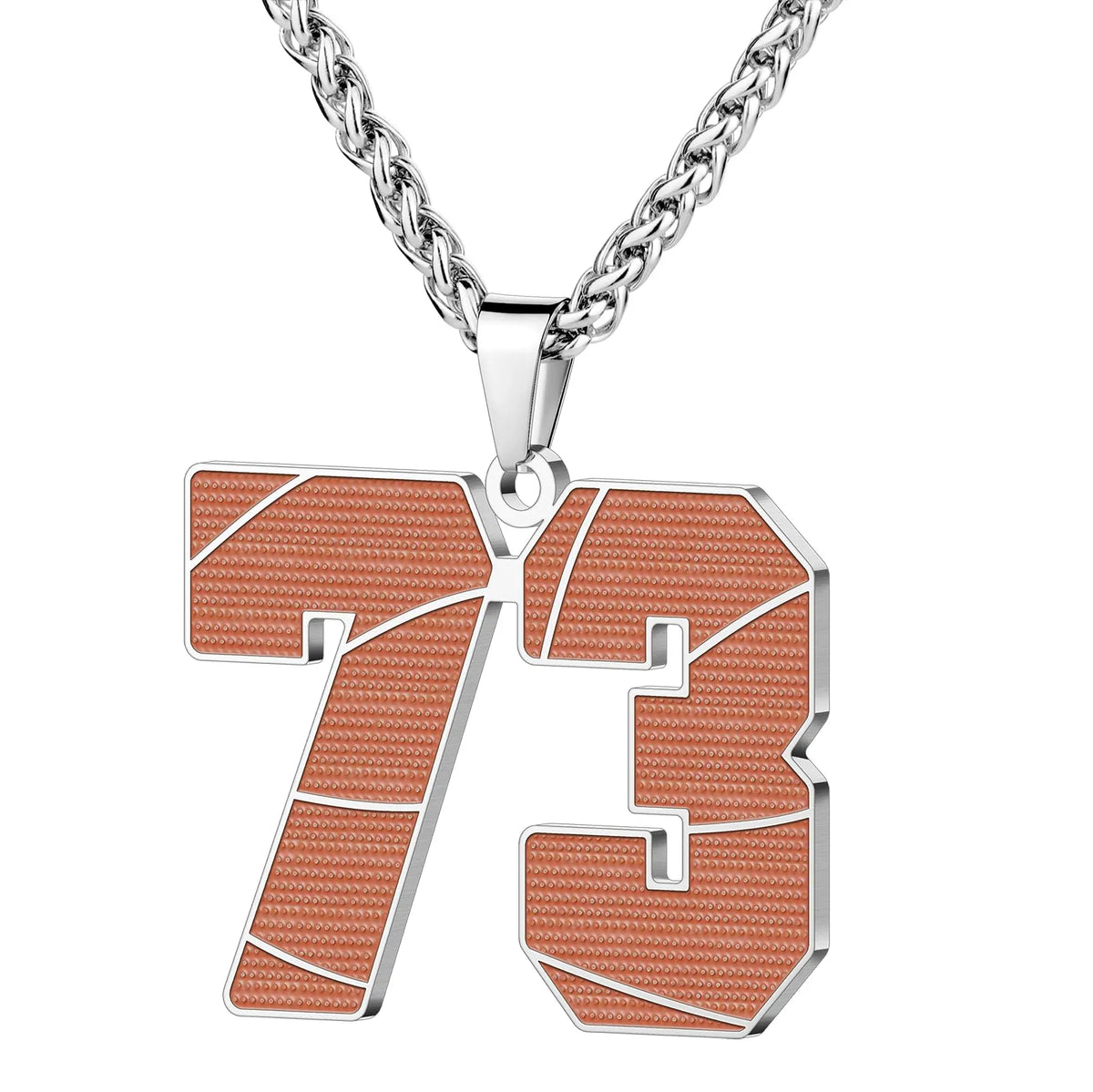 Wholesale Basketball Number Necklace | 0-99 | MOQ6 | HAWSON