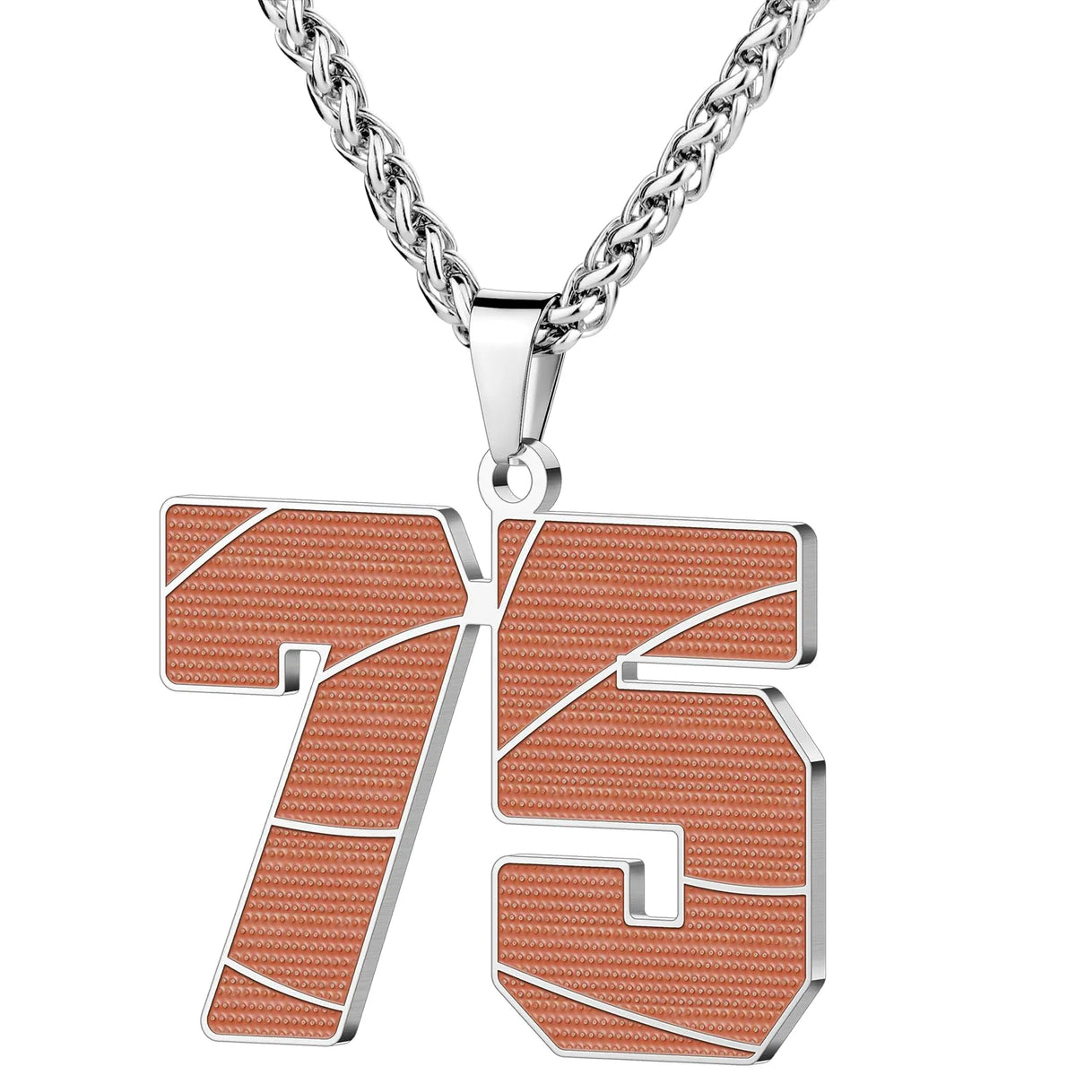 Wholesale Basketball Number Necklace | 0-99 | MOQ6 | HAWSON