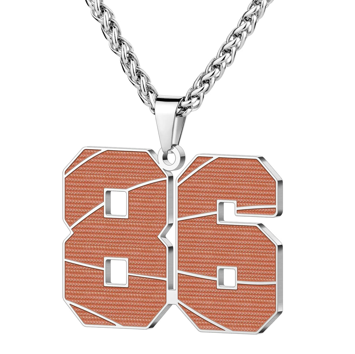 Wholesale Basketball Number Necklace | 0-99 | MOQ6 | HAWSON