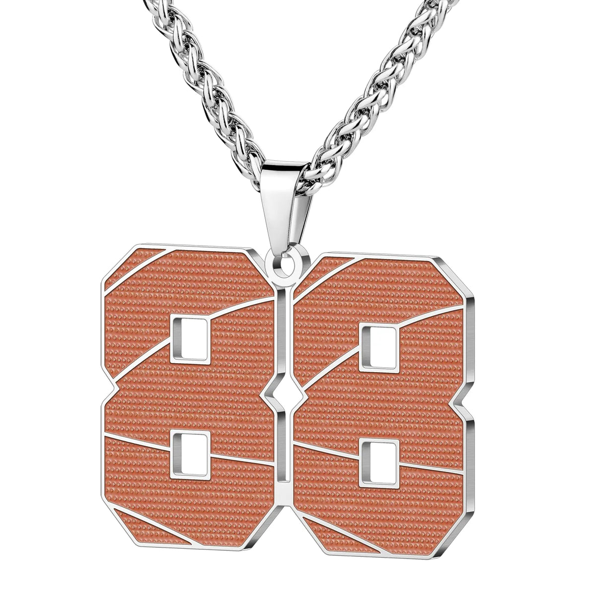 Wholesale Basketball Number Necklace | 0-99 | MOQ6 | HAWSON