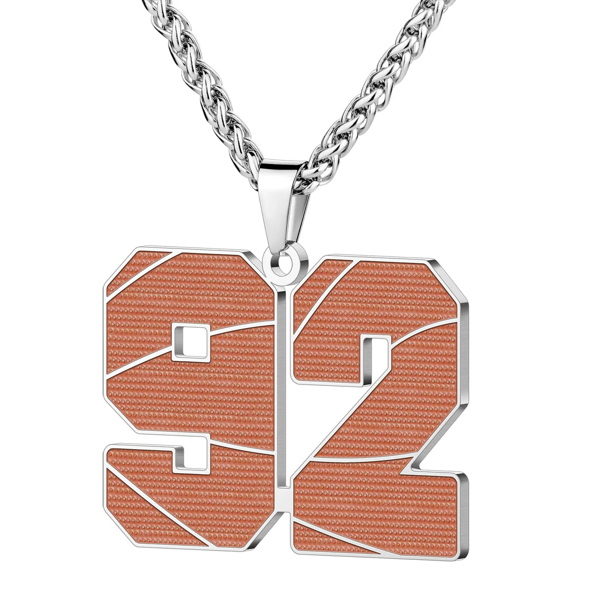 Wholesale Basketball Number Necklace | 0-99 | MOQ6 | HAWSON