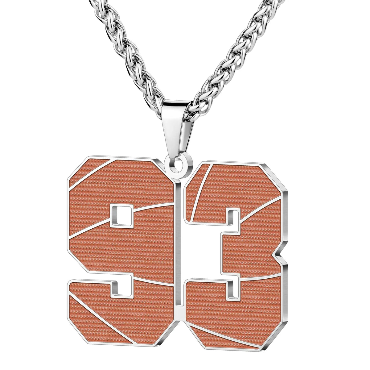 Wholesale Basketball Number Necklace | 0-99 | MOQ6 | HAWSON