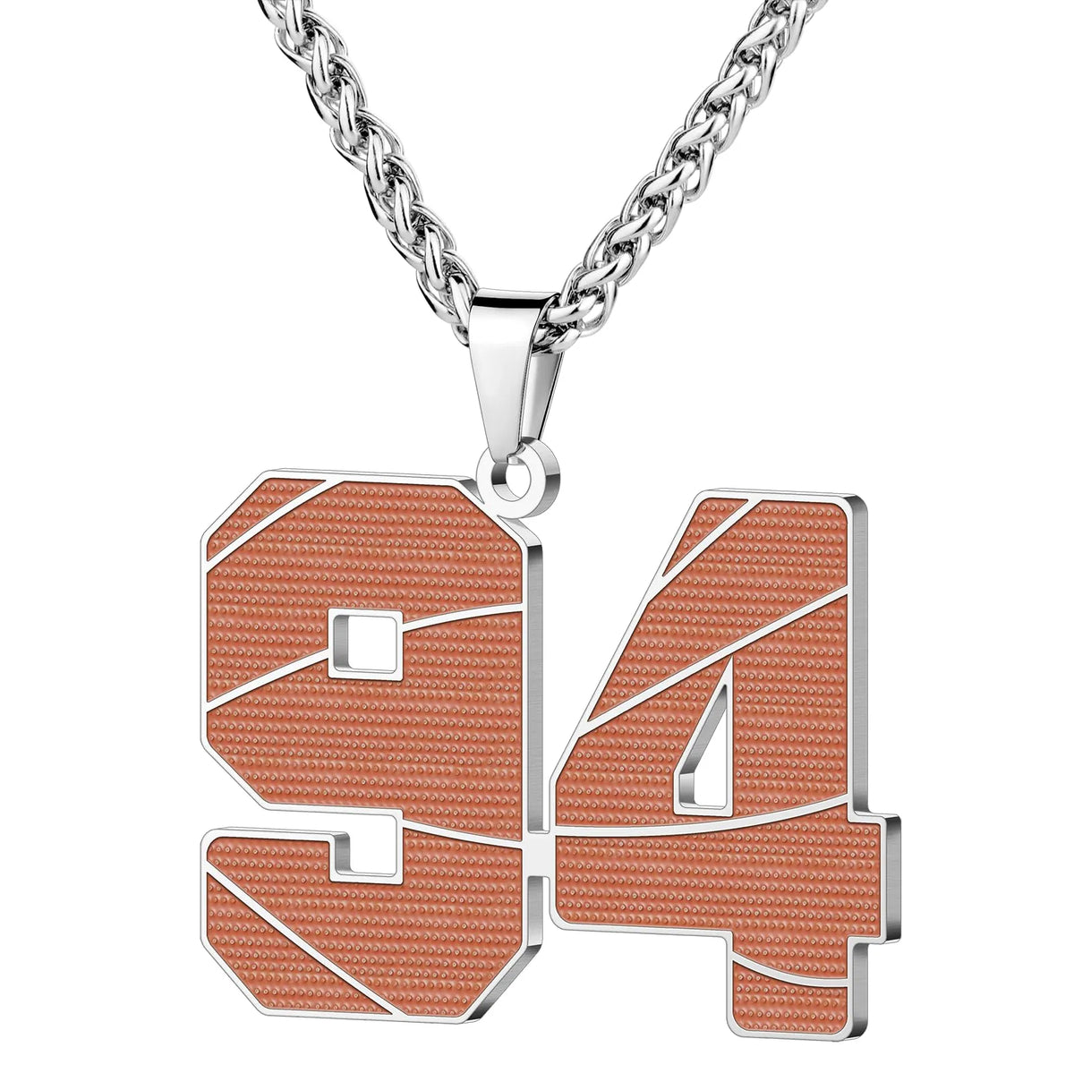 Wholesale Basketball Number Necklace | 0-99 | MOQ6 | HAWSON