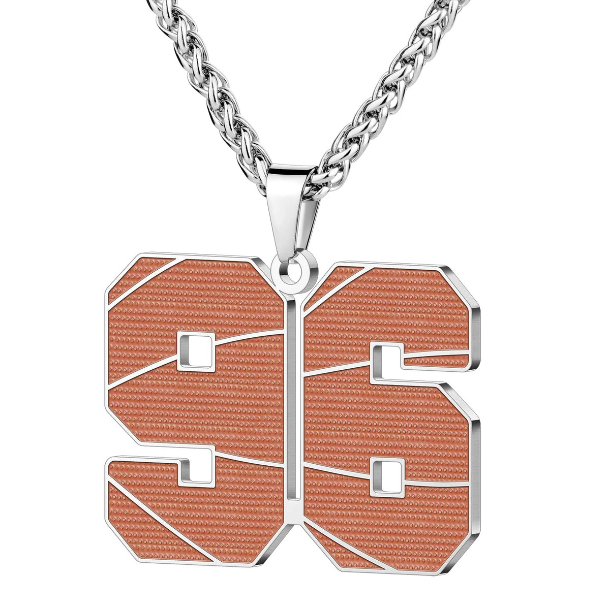 Wholesale Basketball Number Necklace | 0-99 | MOQ6 | HAWSON