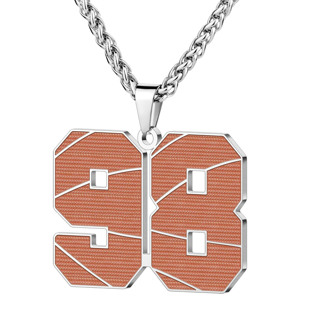Wholesale Basketball Number Necklace | 0-99 | MOQ6 | HAWSON