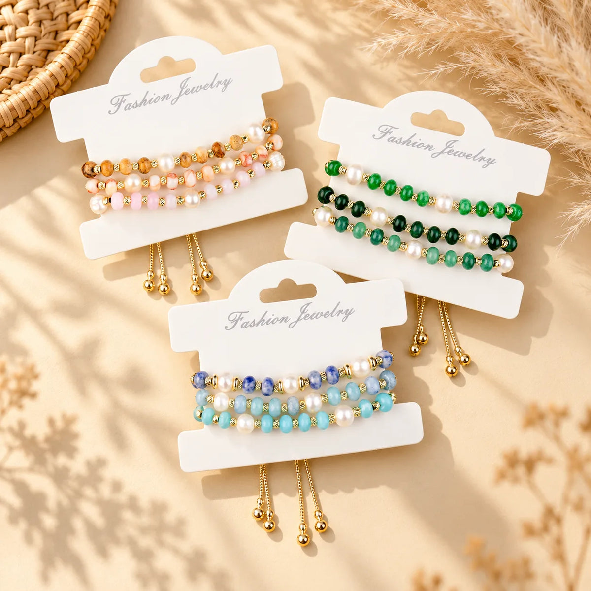 Wholesale Beaded Bracelets | Stone & Pearl | MOQ 1 | HAWSON