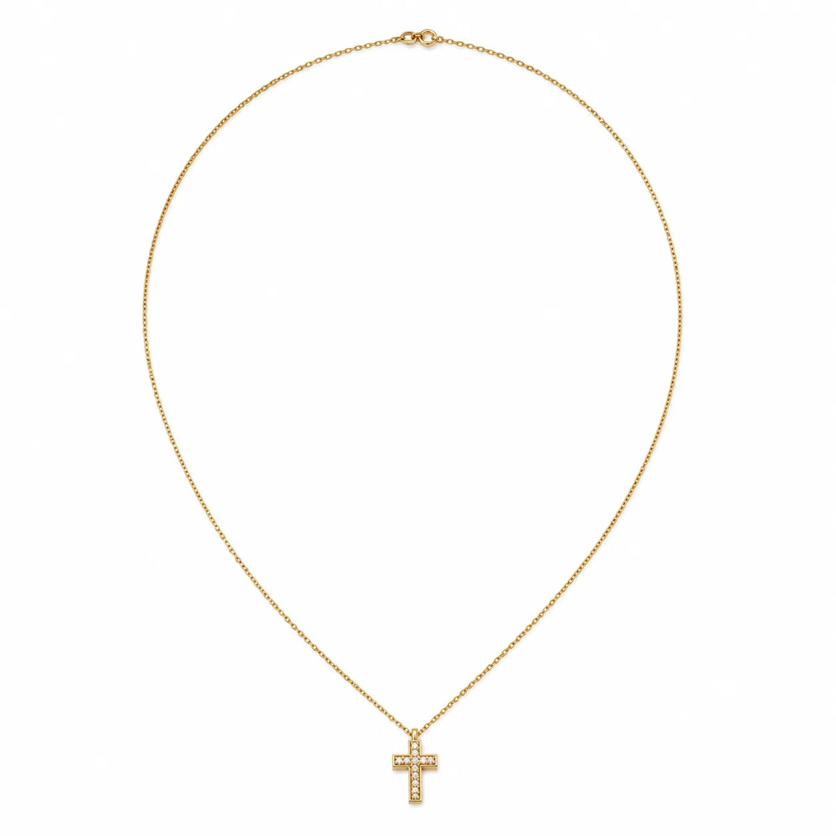 A stunning collection of crystal-embellished cross pendant necklaces in gold-tone and silver-tone finishes. Available in multiple cross designs, this collection is a perfect, ready-to-sell bestseller for gift shops, boutiques, and fashion retailers.