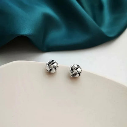 Wholesale Crystal Stud Earrings | Rose Gold & Silver | MOQ6 | HAWSON